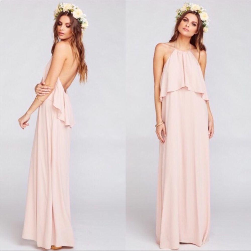 Show Me Your Mumu Blush Dress